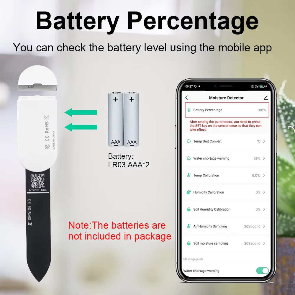 Tuya Zigbee Soil Moisture Sensor