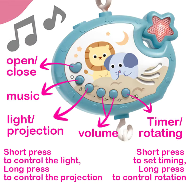 Musical Baby Crib Mobile
