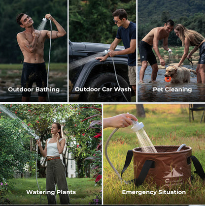 Portable SHOWER - Ultralight Rechargeable Instant Outdoor Shower