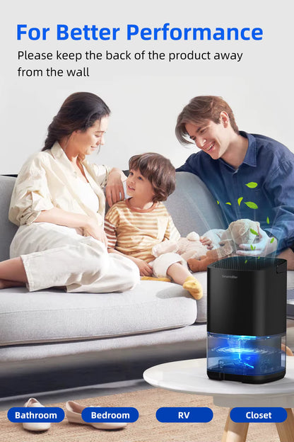 DryAir 1000 – The Compact Dehumidifier That Restores Fresh, Dry Air to Your Space