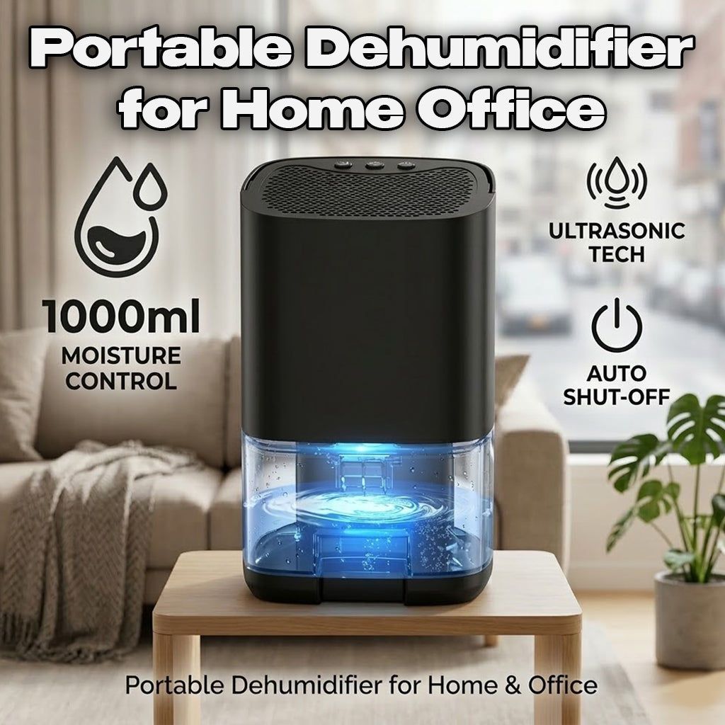 DryAir 1000 – The Compact Dehumidifier That Restores Fresh, Dry Air to Your Space