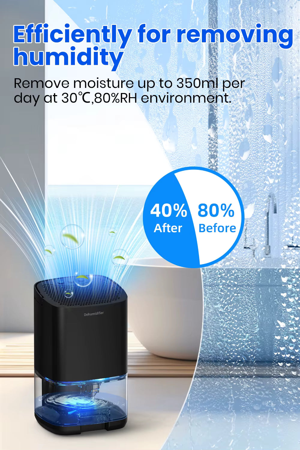 DryAir 1000 – The Compact Dehumidifier That Restores Fresh, Dry Air to Your Space