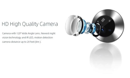 Smart WiFi Video Peephole Camera