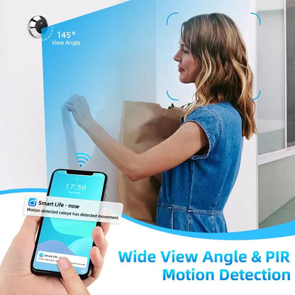 Smart WiFi Video Peephole Camera