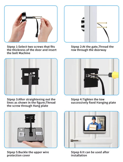 Smart WiFi Video Peephole Camera