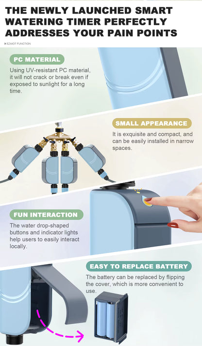 Smart WiFi Garden Watering Timer – Water Smarter. Live Freer