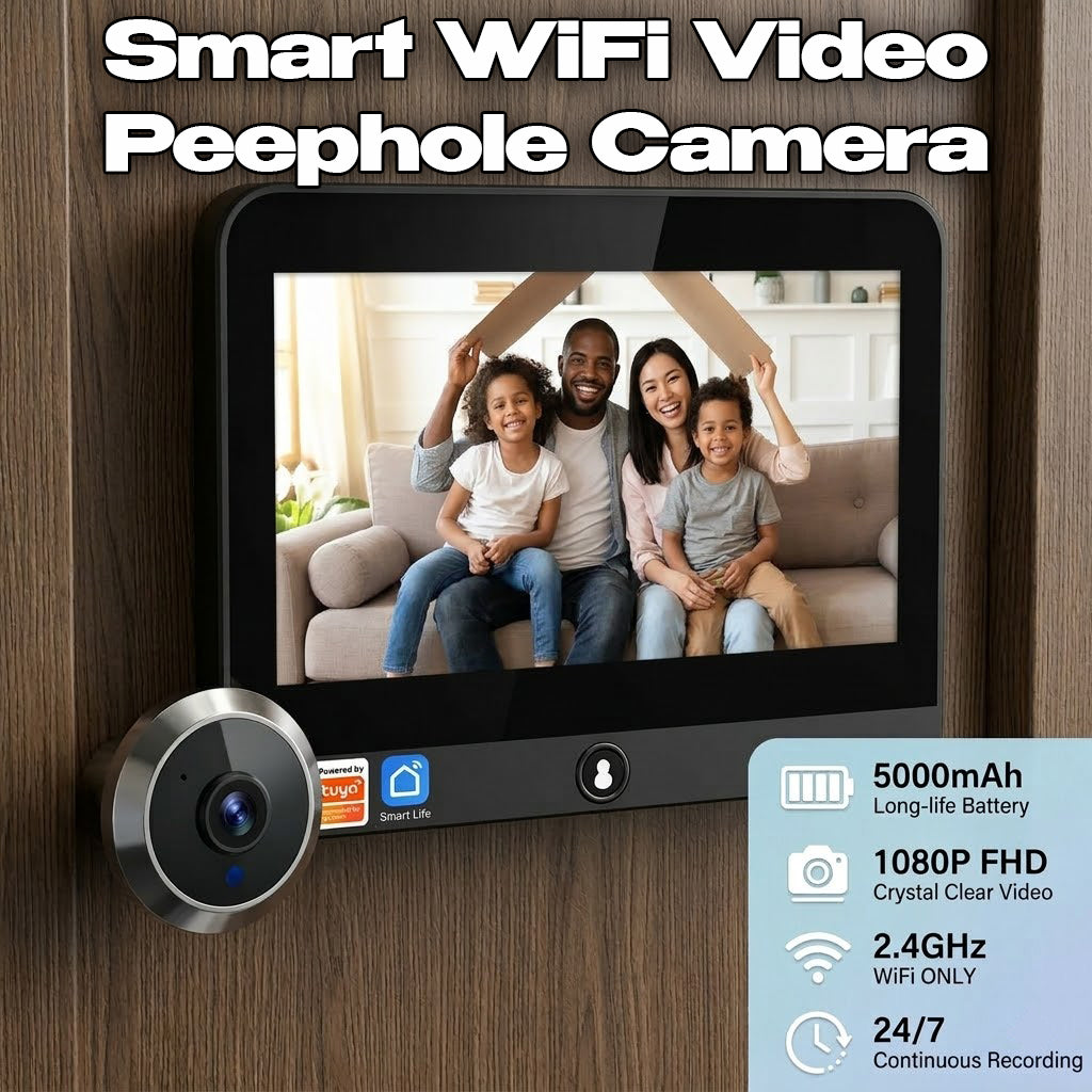 Smart WiFi Video Peephole Camera