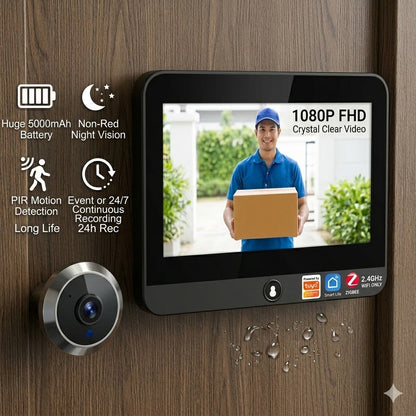 Smart WiFi Video Peephole Camera