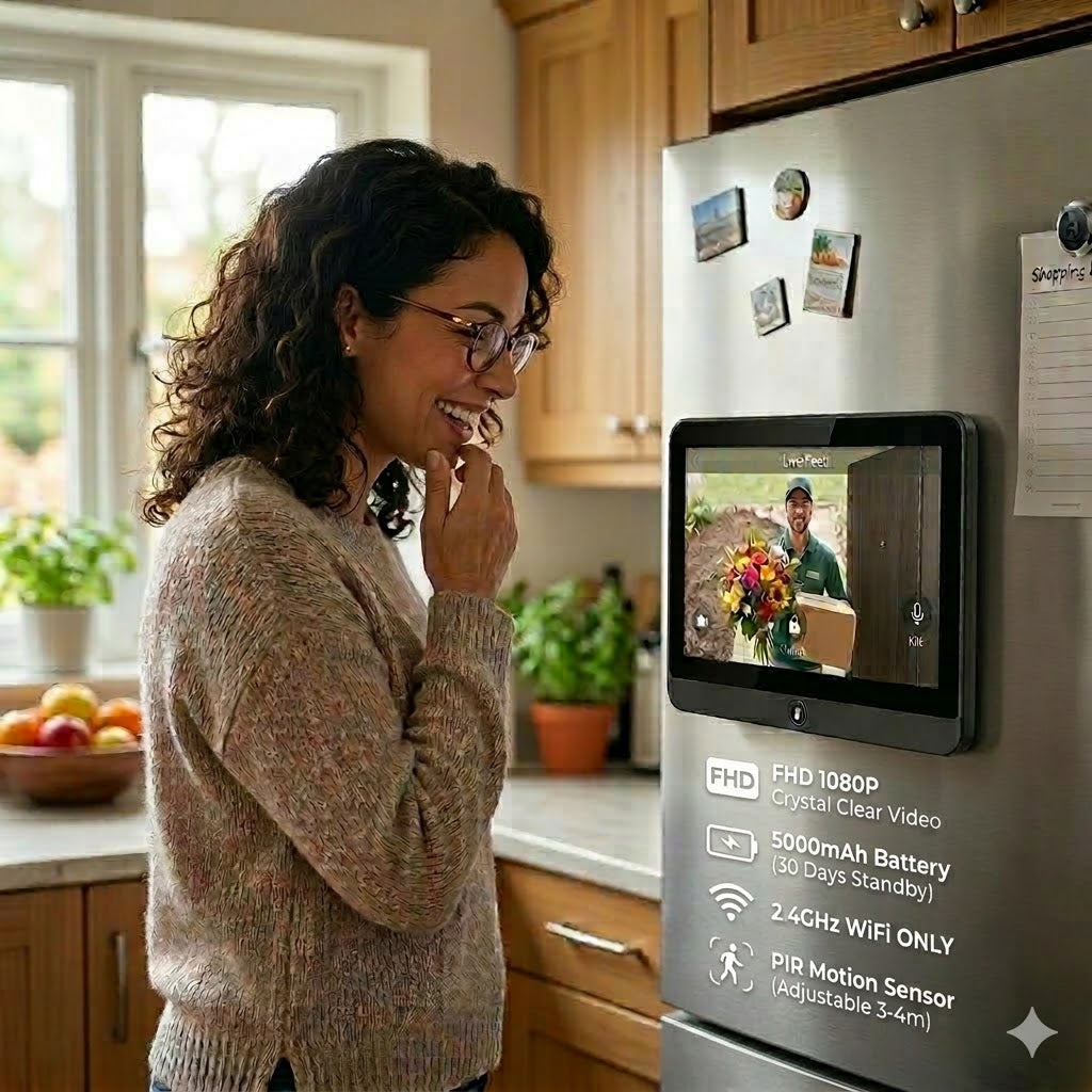 Smart WiFi Video Peephole Camera